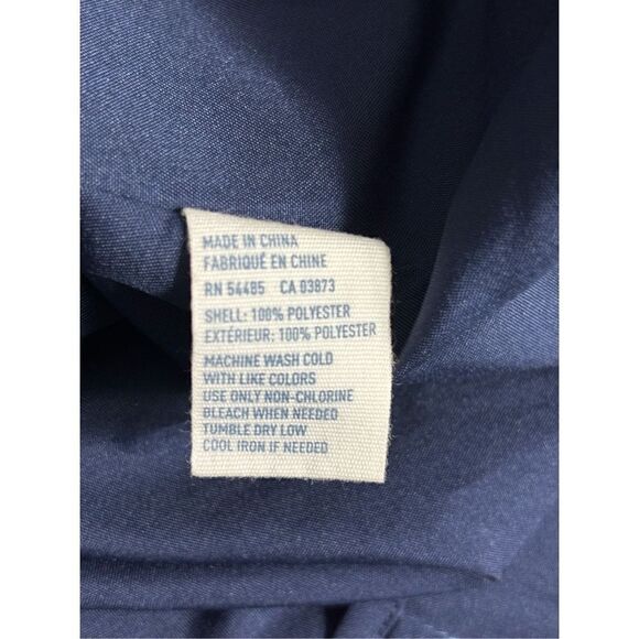 American Eagle Navy Blue Sheer Sleeveless Party Dress - Picture 7 of 7